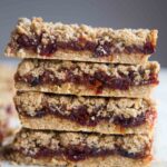 Gluten-Free Leftover Cranberry Sauce Bars