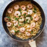 Shrimp Spaghetti with Sambal Bechamel Sauce