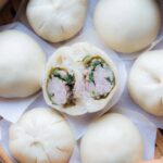 Pork and Leek Baozi/Steamed Buns
