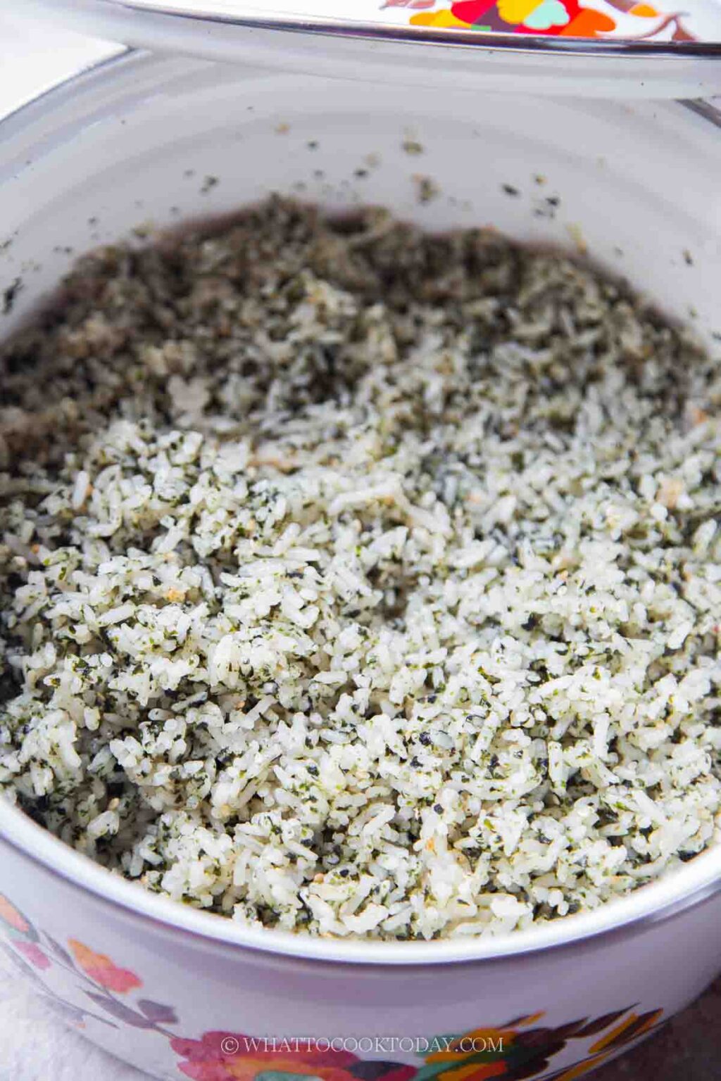 Easy Sesame and Seaweed Rice Pilaf