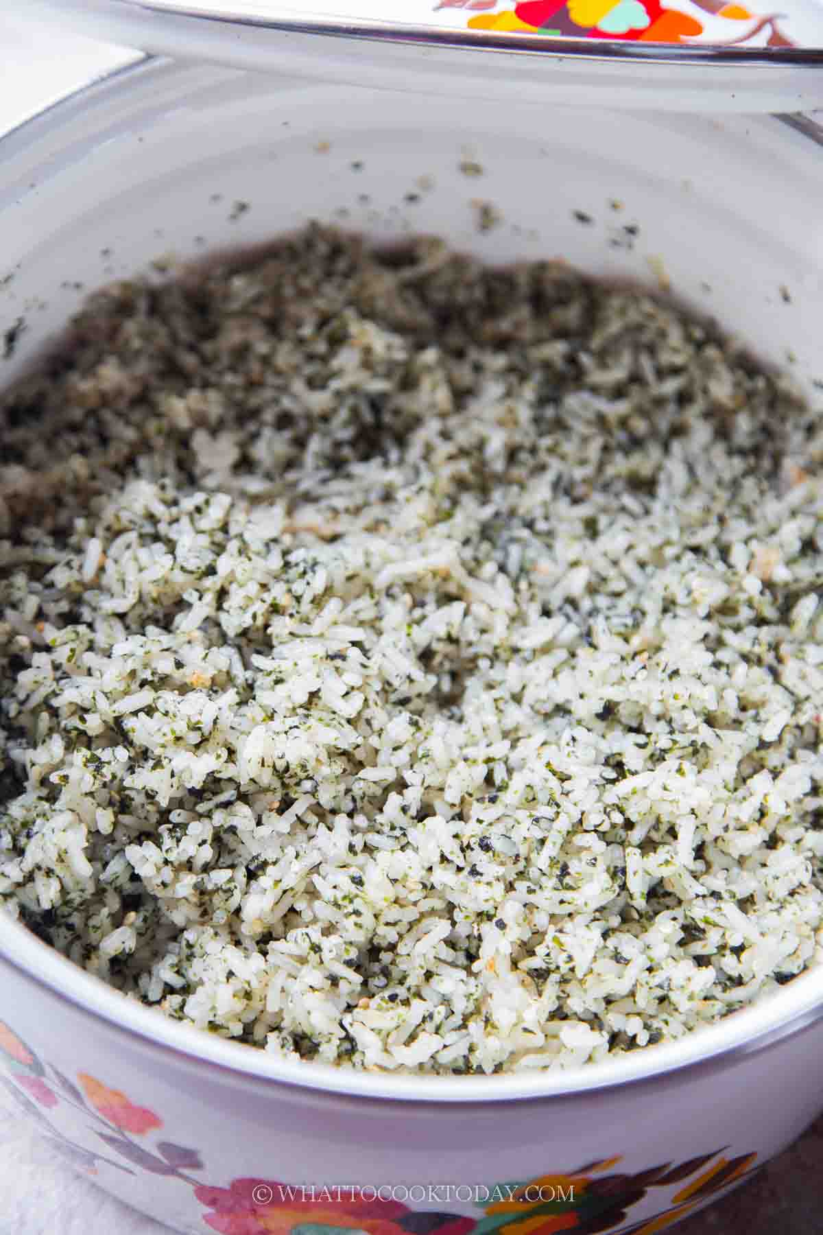 Easy Sesame and Seaweed Rice Pilaf