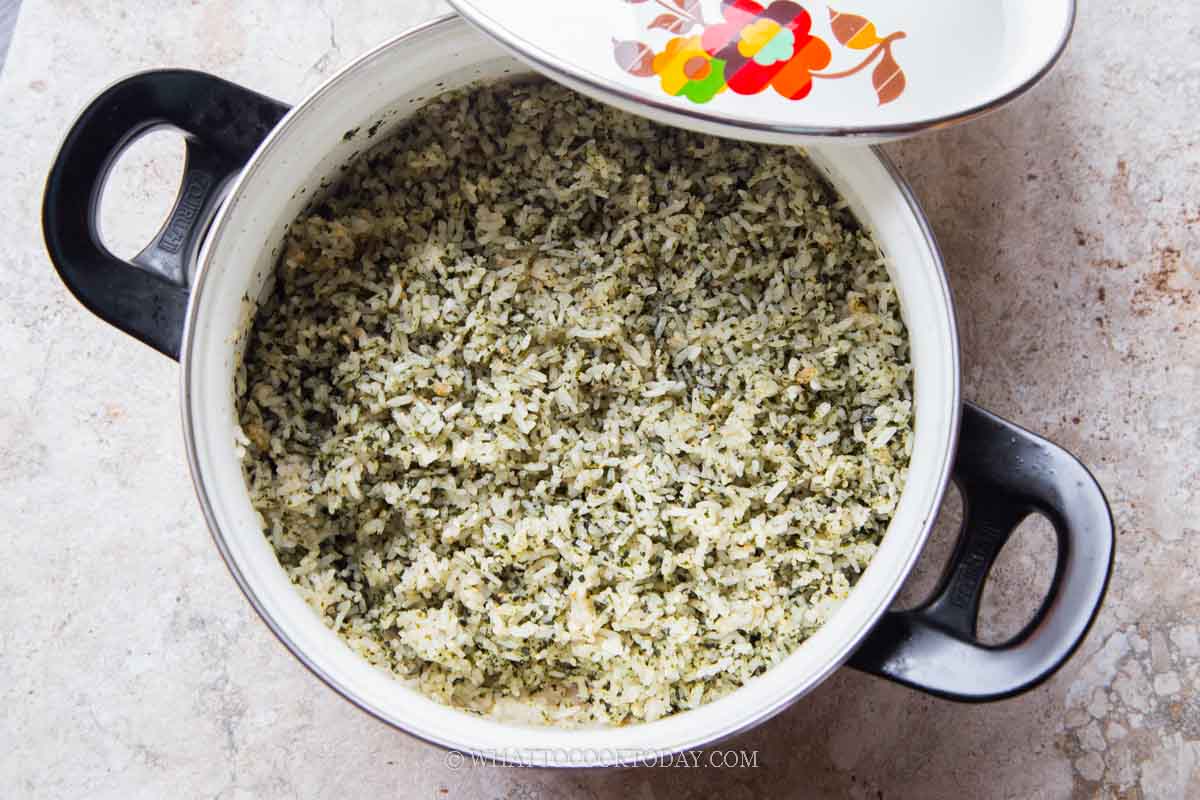 Easy Sesame and Seaweed Rice Pilaf