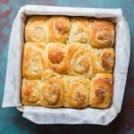 Soft Buttery Garlic Bread Rolls
