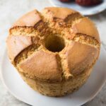 Red Date Walnut Chiffon Cake (Slit-Top)