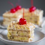 No-Bake Banana Split Layer Cake