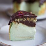 Dubai Chocolate Pistachio Basque Cheesecake
