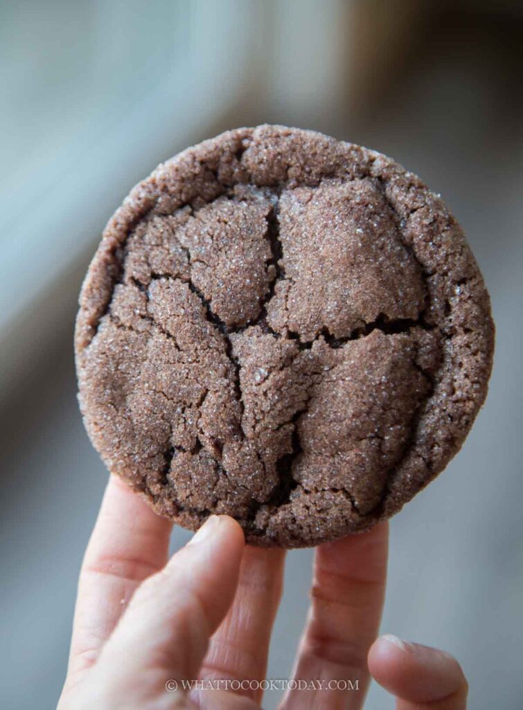 Soft & Chewy Chocolate Sugar Cookies
