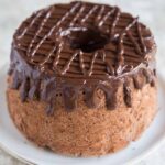 Chocolate Zucchini Chiffon Cake