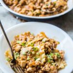 Broken Lasagna with Mala Meat Sauce