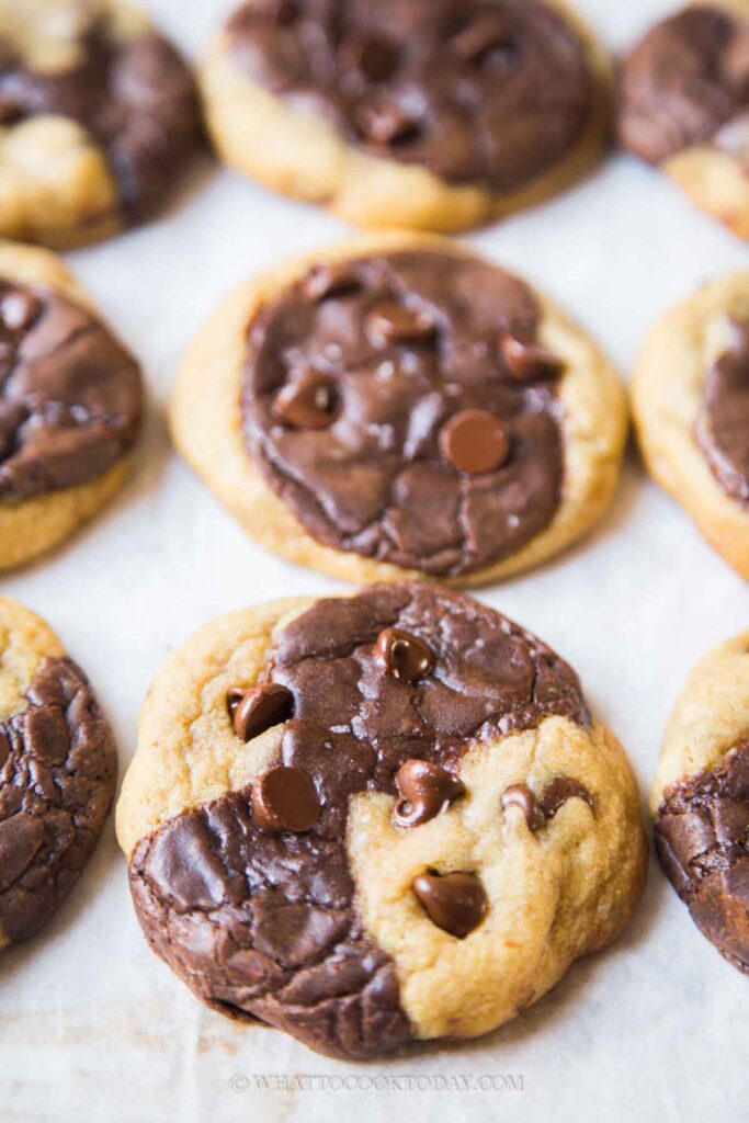 Chocolate Chip and Brownies Cookies (Brookies)
