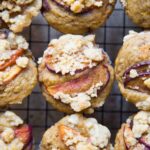 Peach Crumb Muffins