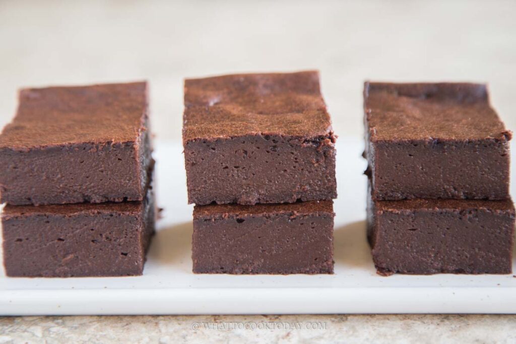 Fudgy Chewy Cocoa Brownies
