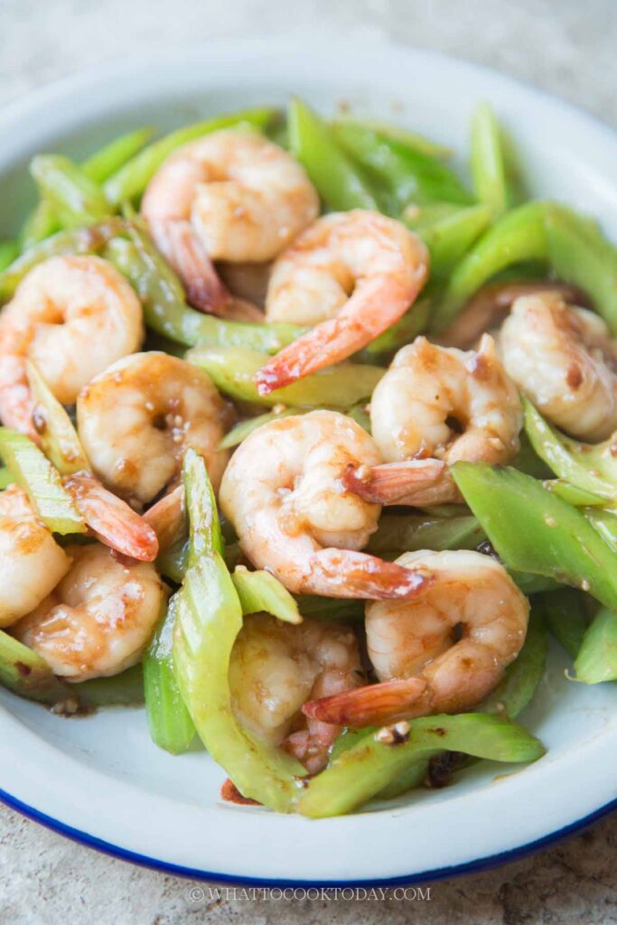 Chinese-Style Shrimp and Celery Stir Fry