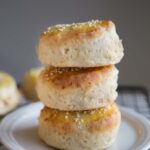 Toasted Sesame Oil and Honey Cheese Biscuits