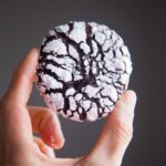 Mexican Chocolate Crinkle Cookies