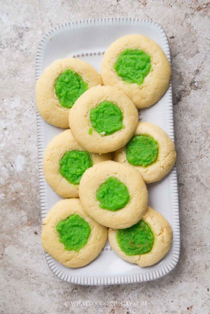 Kaya Jam Thumbprint Cookies