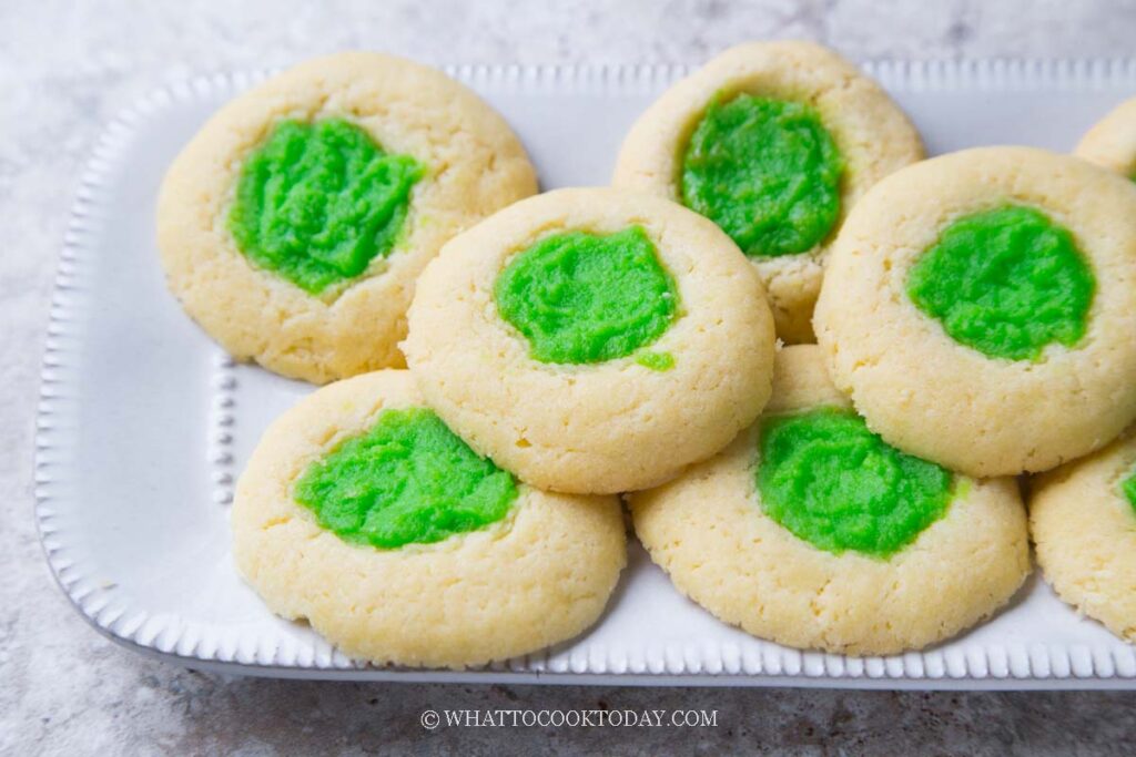 Kaya Jam Thumbprint Cookies