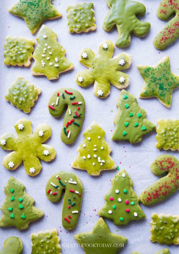 Matcha Cut-Out Cookies