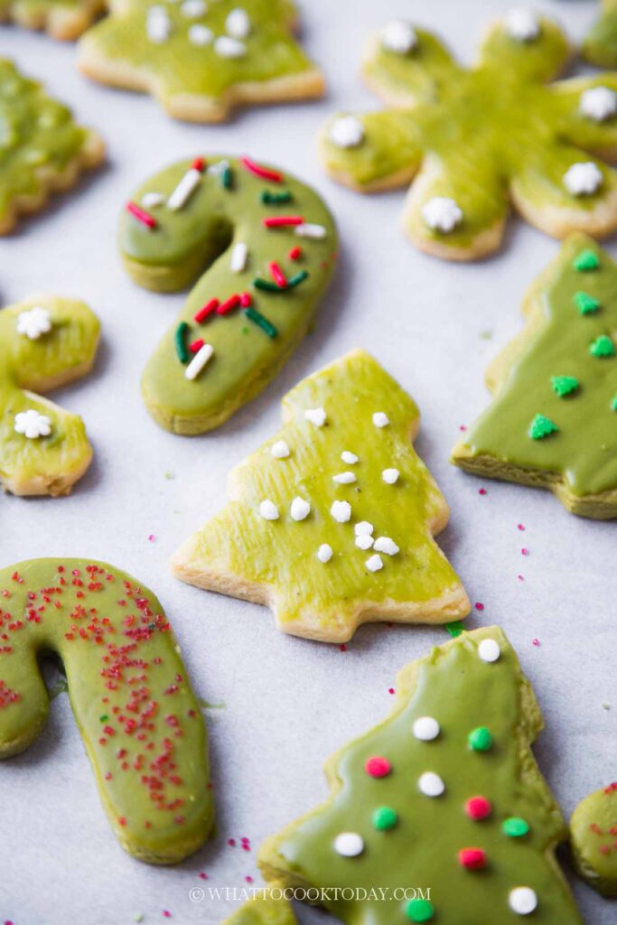 Matcha Cut-Out Cookies