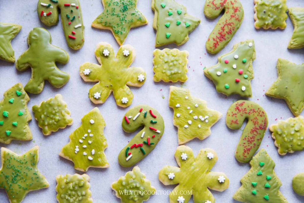 Matcha Cut-Out Cookies