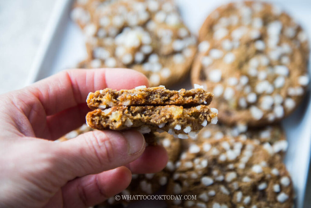 Brown Butter Triple Ginger Molasses Cookies