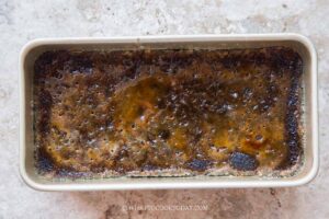 Black Sesame Rice Pudding Brulee