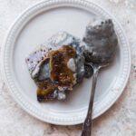 Black Sesame Rice Pudding Brulee
