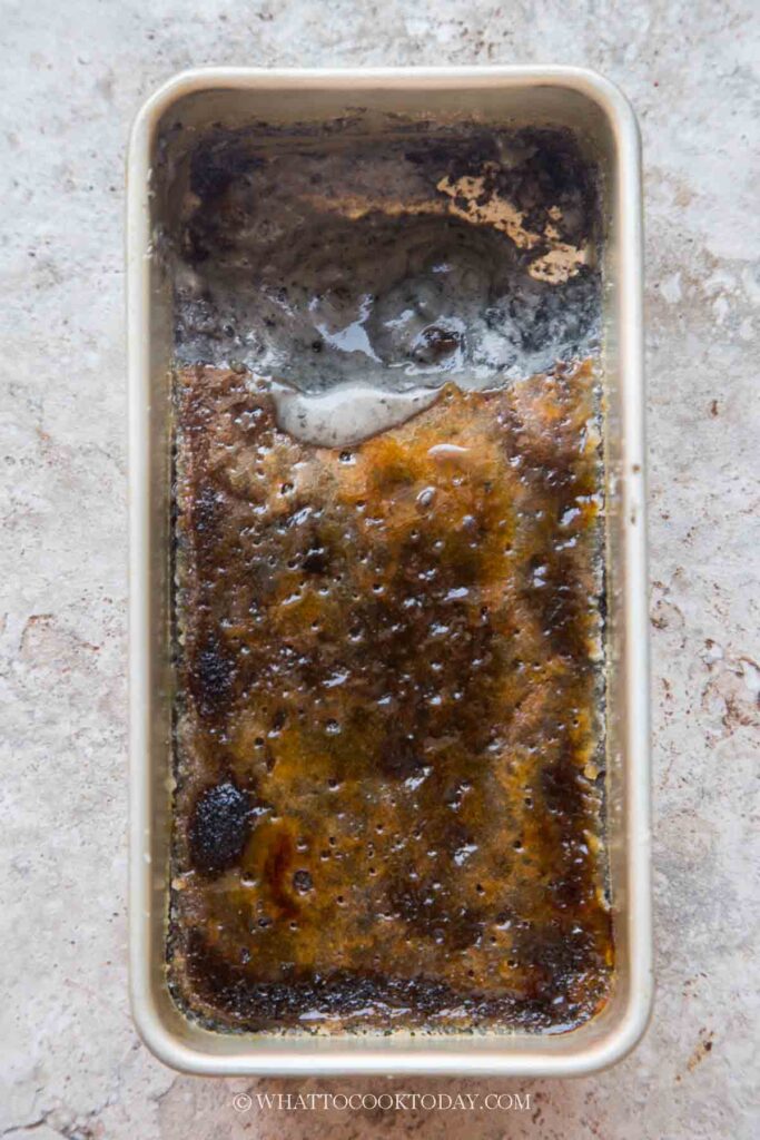 Black Sesame Rice Pudding Brulee