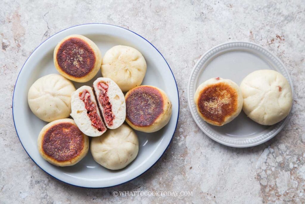 Pan-Fried Steamed Buns