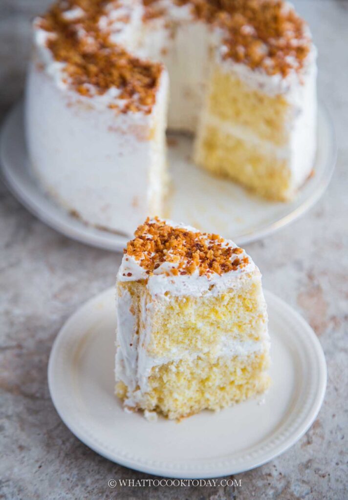 Pineapple Chiffon Cake