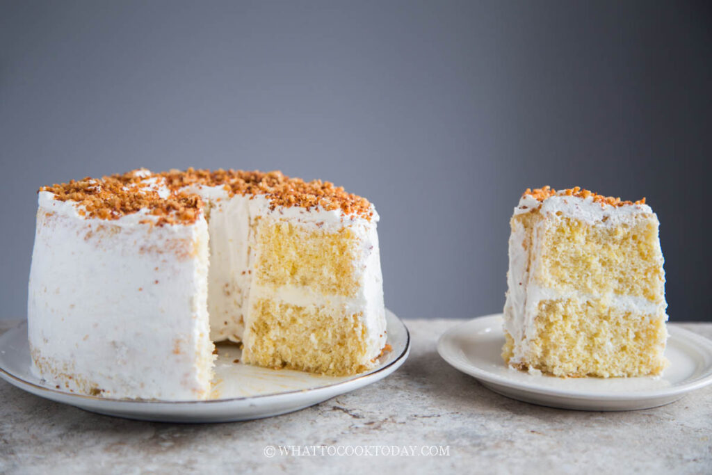 Pineapple Chiffon Cake