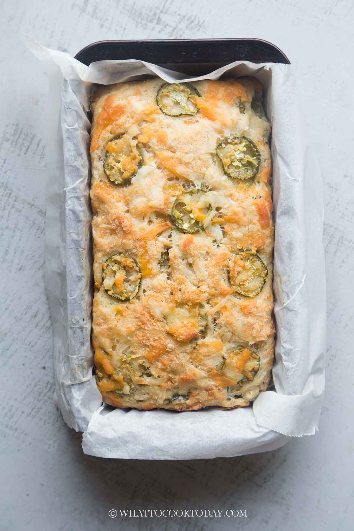 Cheddar Jalapeno Beer Bread