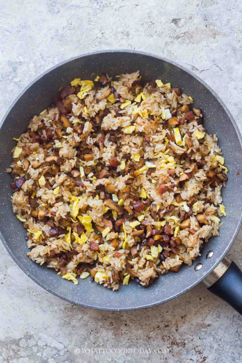 Sticky Rice Fried Rice Chinese Stir-Fried Sticky Rice (Savory Glutinous Rice)