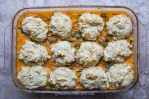Red Curry Chicken and Dumplings