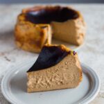 Banana Mocha Basque Burnt Cheesecake