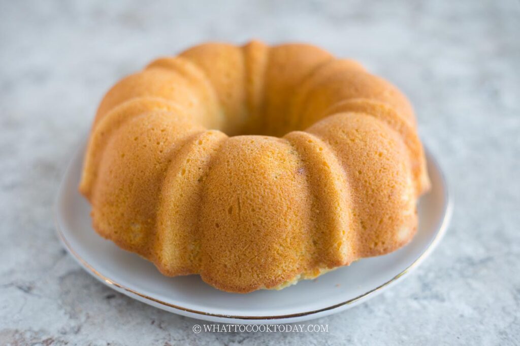 Pineapple Jam Butter Bundt Cake