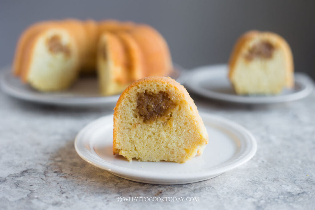 Pineapple Jam Butter Bundt Cake
