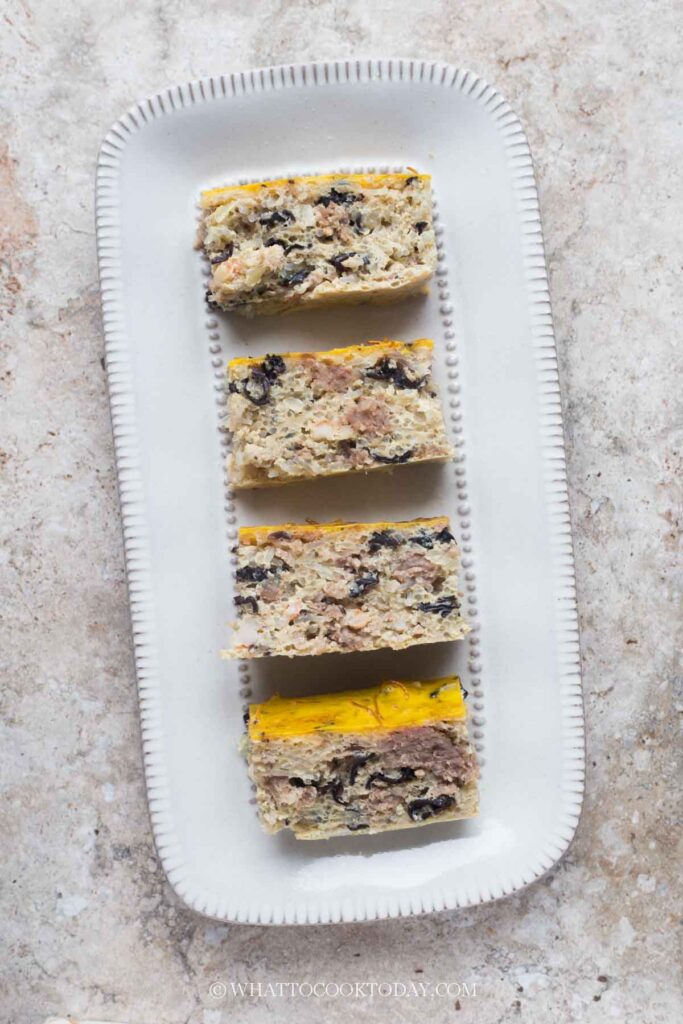 Vietnamese Egg Meatloaf (Cha Trung)