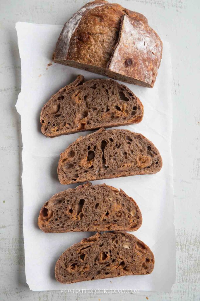 Chocolate Butterscotch Sourdough Bread