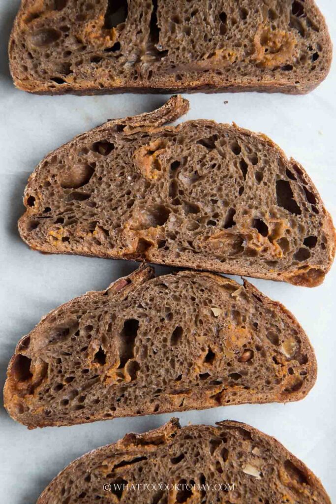 Chocolate Butterscotch Sourdough Bread