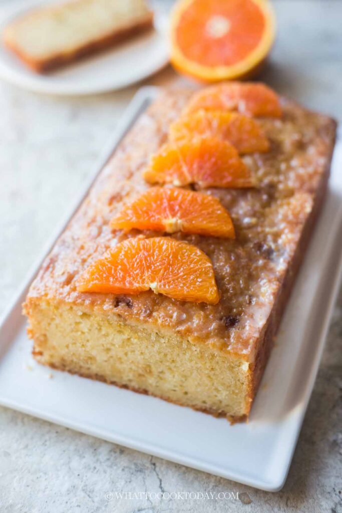 Grapefruit Sour Cream Cake