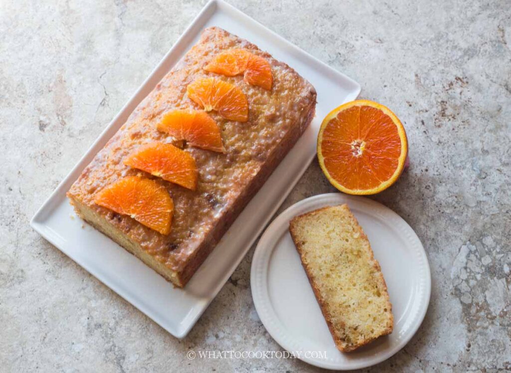 Grapefruit Sour Cream Cake