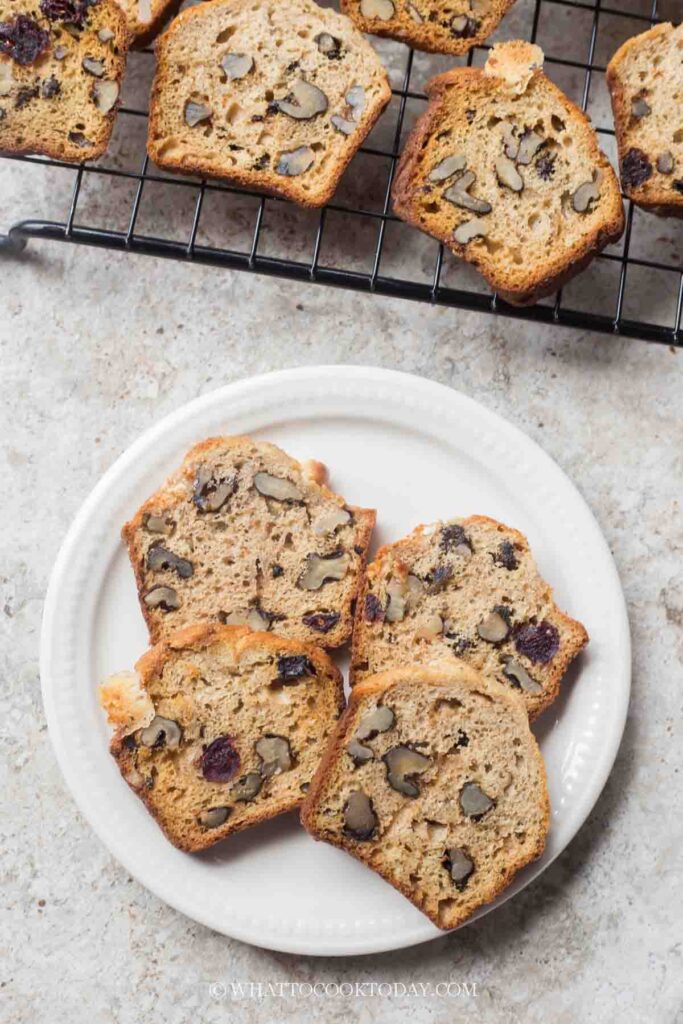 Leftover muffin biscotti