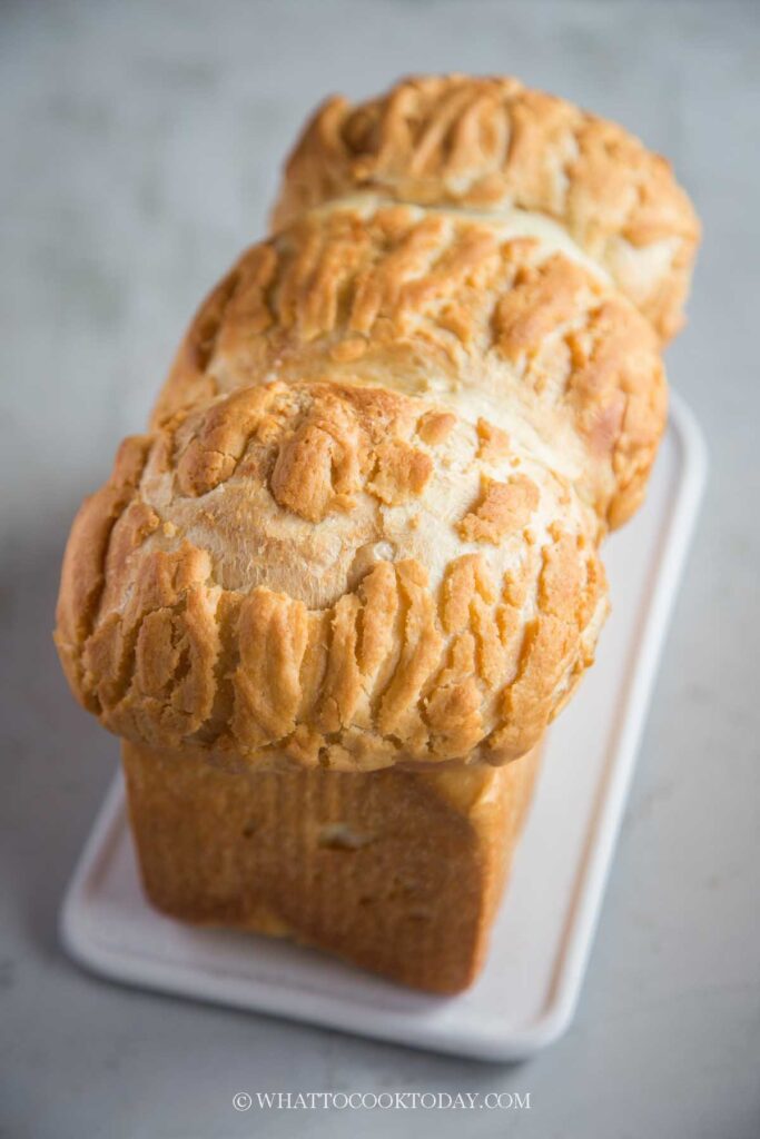 Dutch Crunch Milk Bread