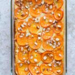 Orange Semolina Baked Pudding