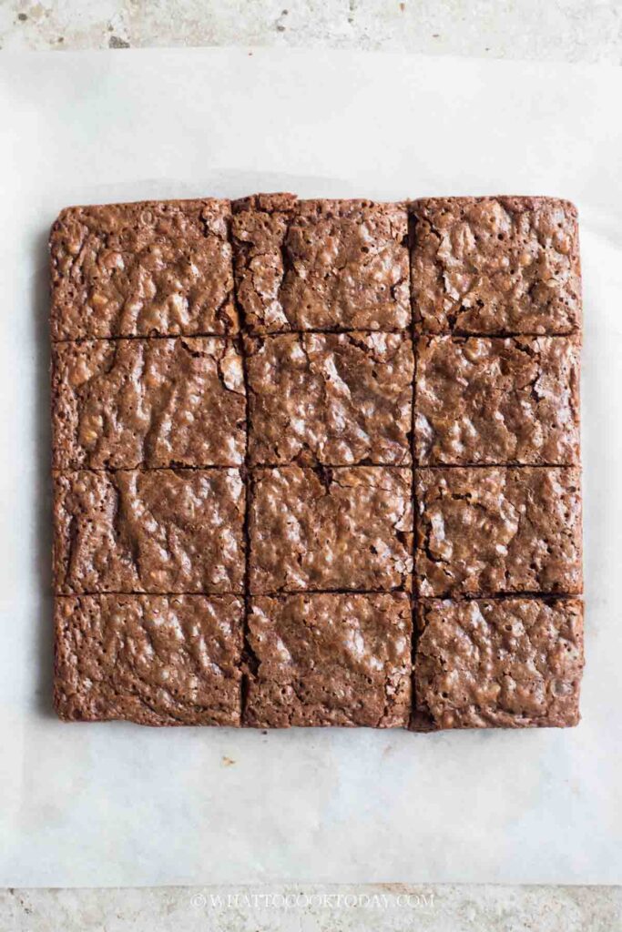 Preserved Lemon Fudgy Brownies