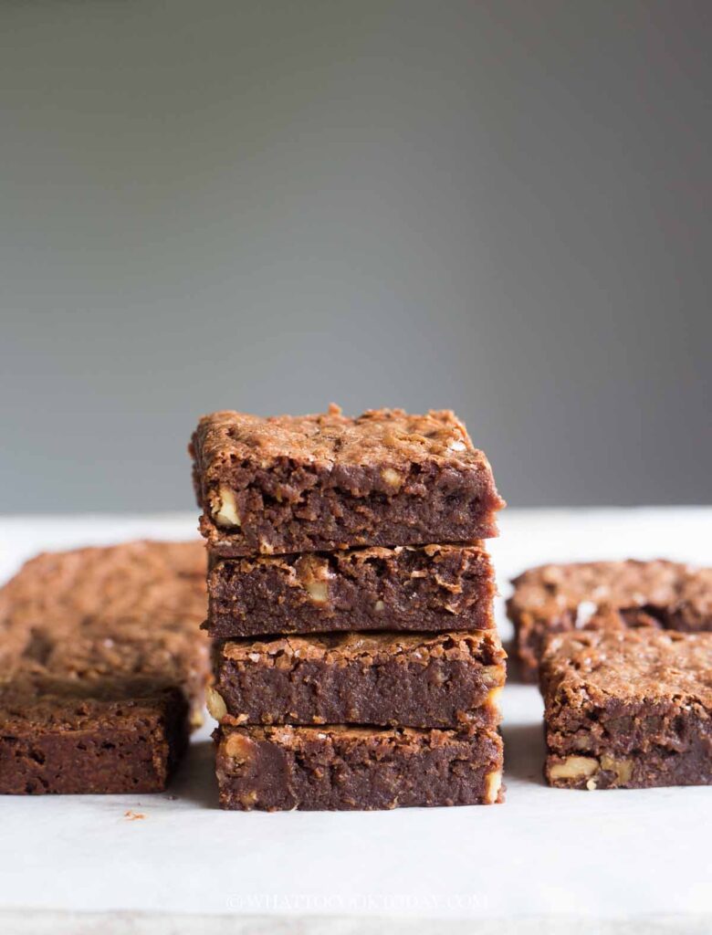Preserved Lemon Fudgy Brownies