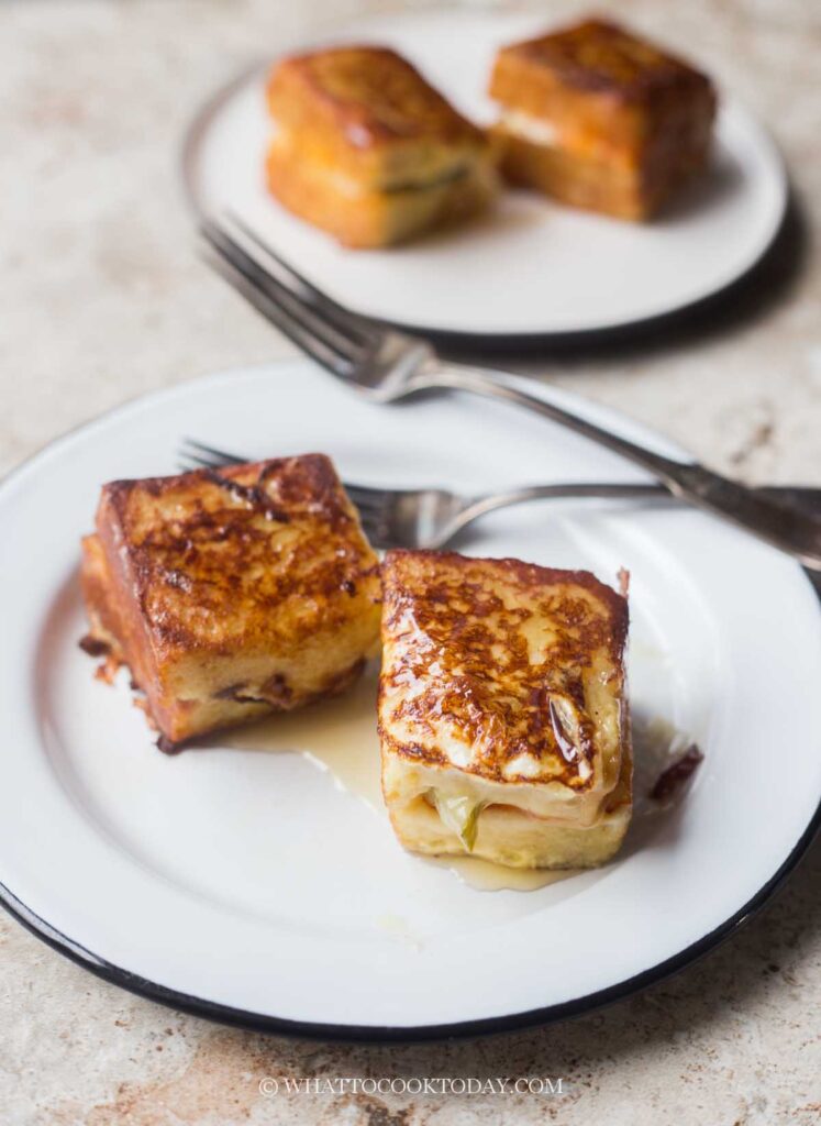 Korean Cheese and Pickle French Toast