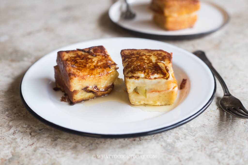 Korean Cheese and Pickle French Toast