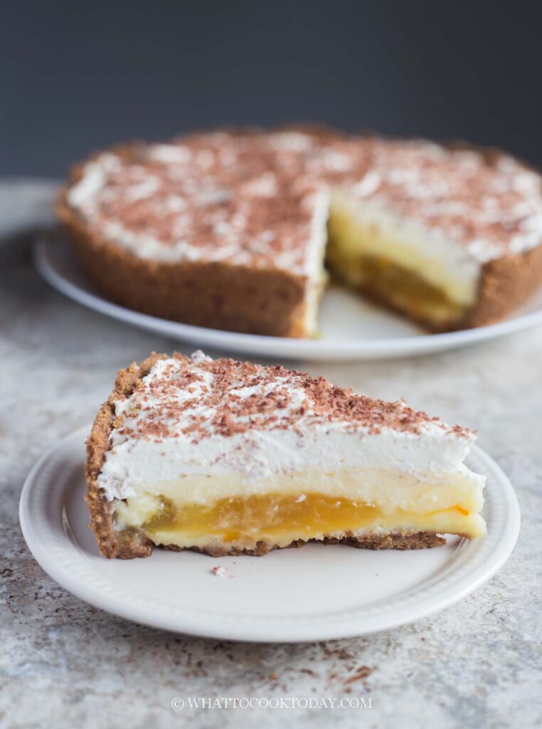 Mascarpone Custard and Marmalade Tart